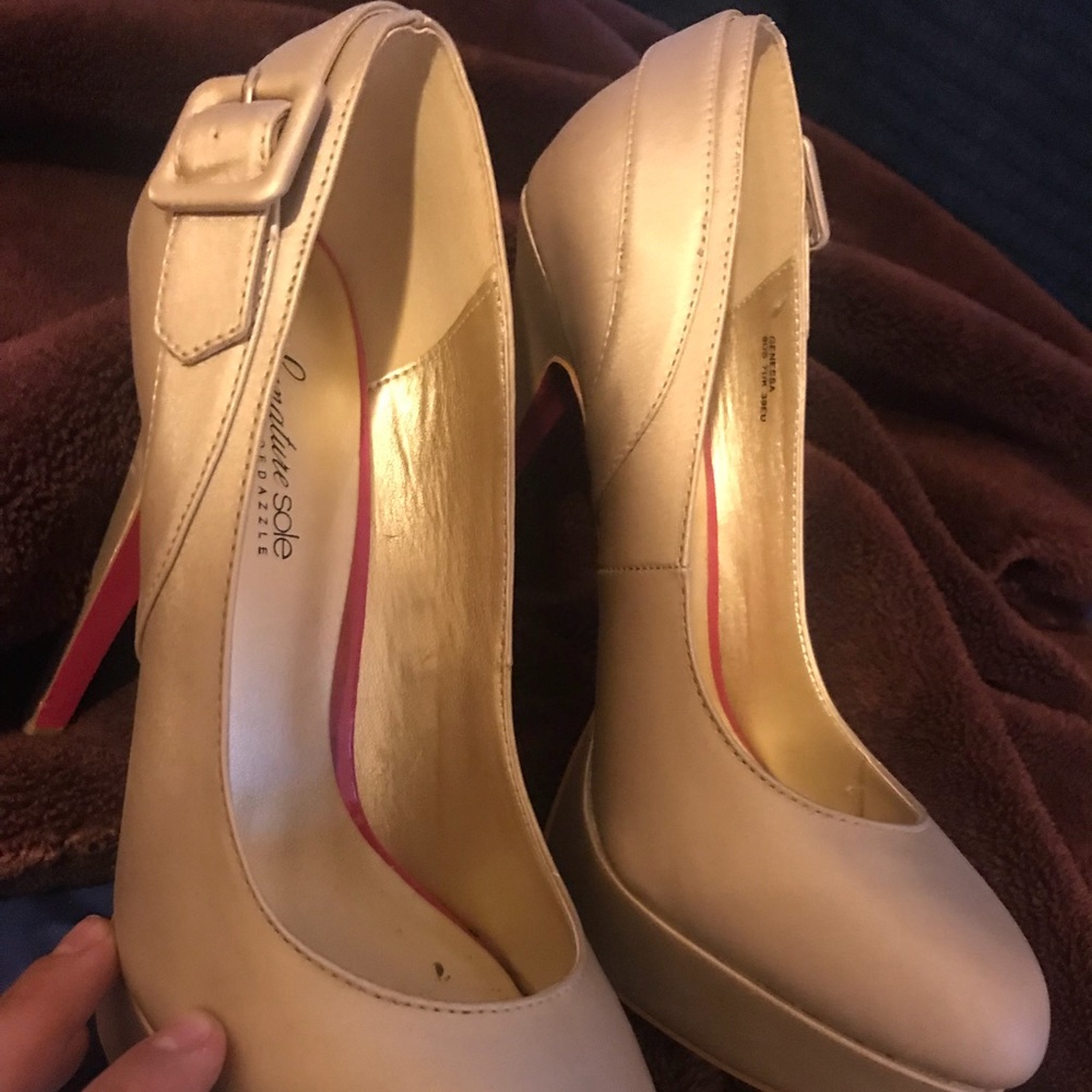 Gold Heels